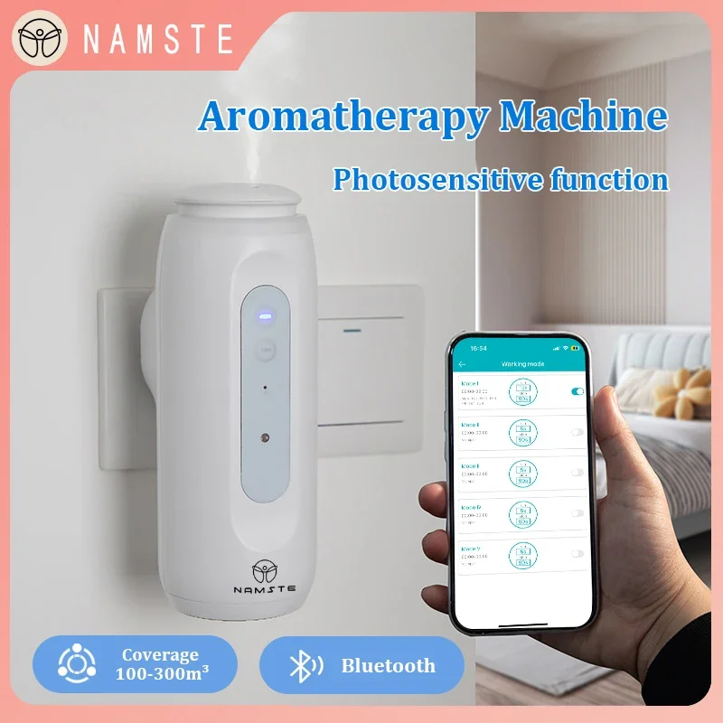 Home Fragrance Vaporizer - NAMSTE Portable Smart Diffuser 300m³ Bluetooth