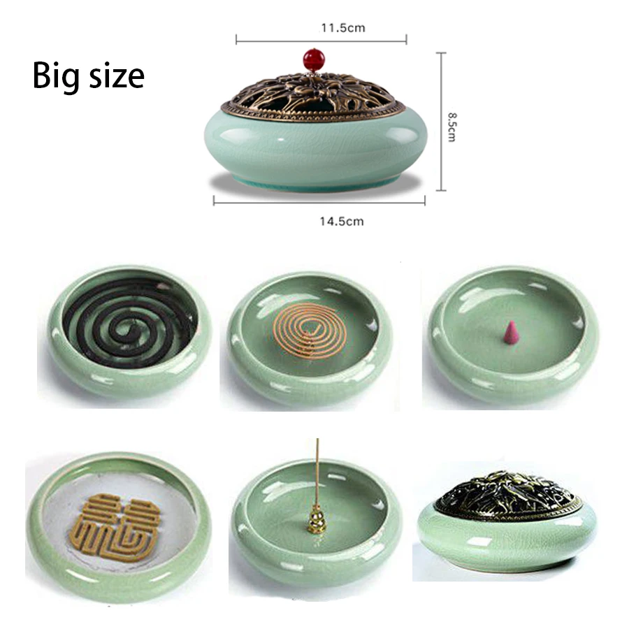 12 hours large Mosquito Coil i - đánh giá và giá Incense Cone Holder