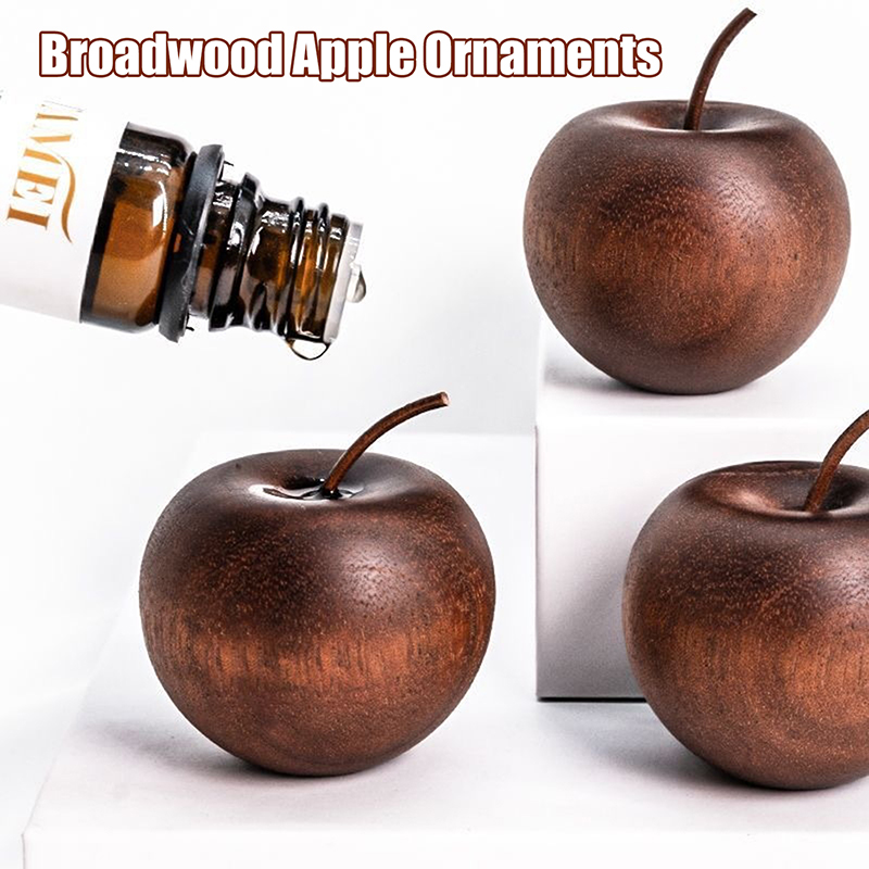 1PCS Of Wooden Apple Shaped Es - đánh giá và giá Fragrance Home Decor