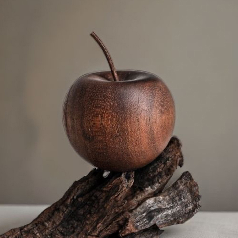 1PCS Of Wooden Apple Shaped Es - đánh giá và giá Fragrance Home Decor