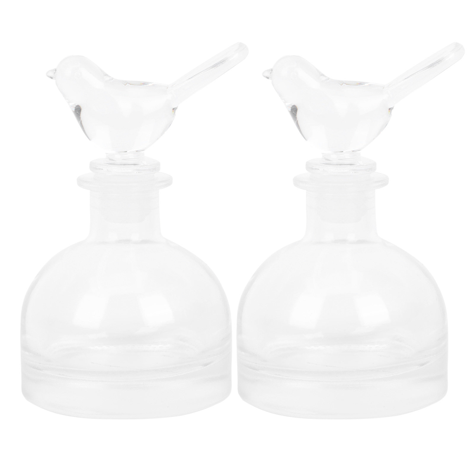 2Pcs Glass Perfume Bottles Pre - đánh giá và giá Fragrance Home Decor
