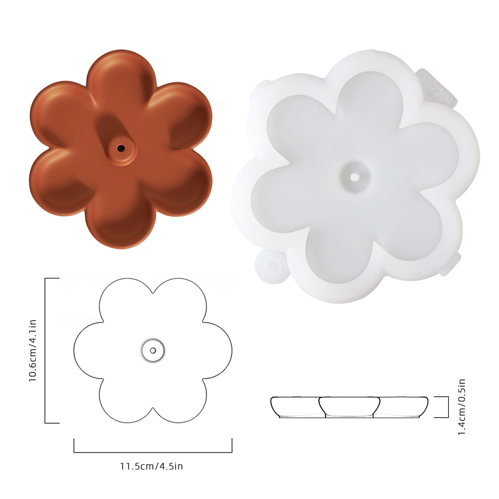 Boowan Nicole Flower Incense H - đánh giá và giá Incense Cone Holder