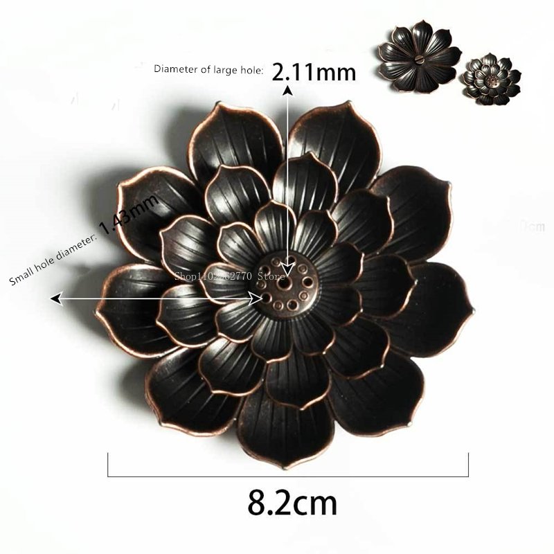 Alloy Line Incense Burner Lotu - đánh giá và giá Home Fragrance Use