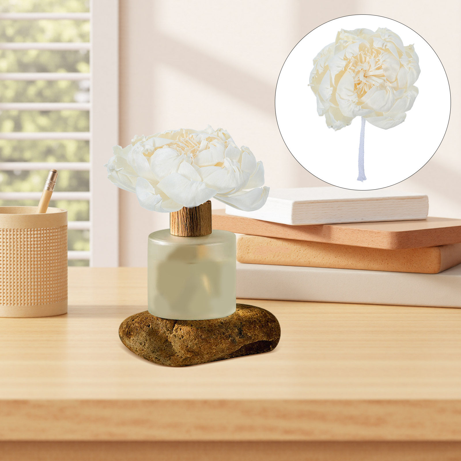 Peony Head Fragrance Diffuser  - đánh giá và giá Fragrance Home Decor