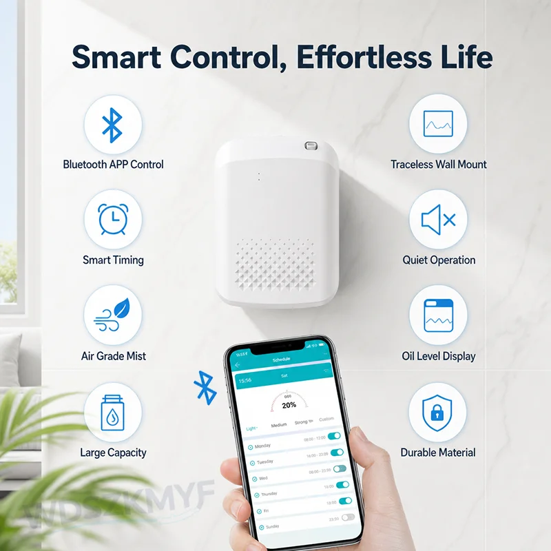 New Electric Wall‑Mounted Frag - đánh giá và giá Home Fragrance Diffuser Electric