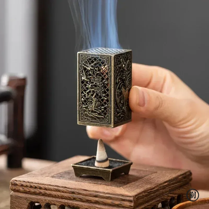 Square Vertical Incense Burner - đánh giá và giá Incense Cone Holder