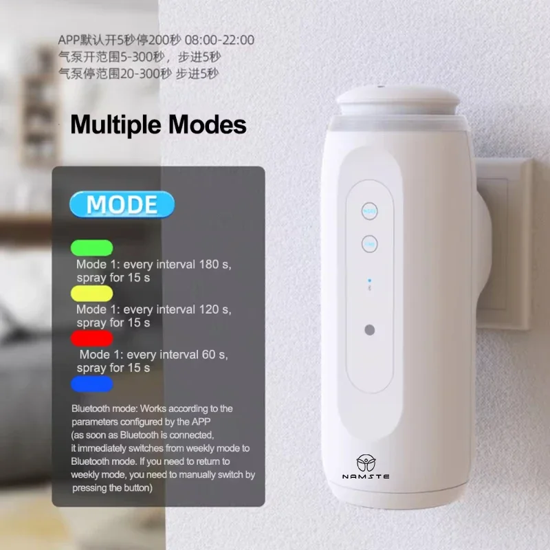 NAMSTE Portable Smart Diffuser - đánh giá và giá Home Fragrance Vaporizer