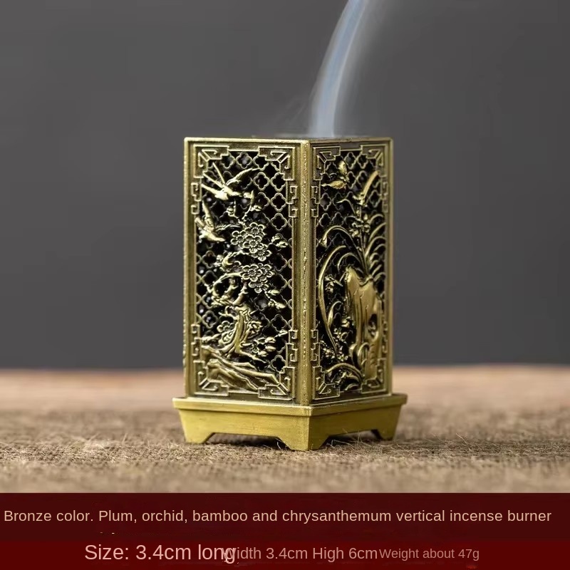 Square Vertical Incense Burner - đánh giá và giá Incense Cone Holder