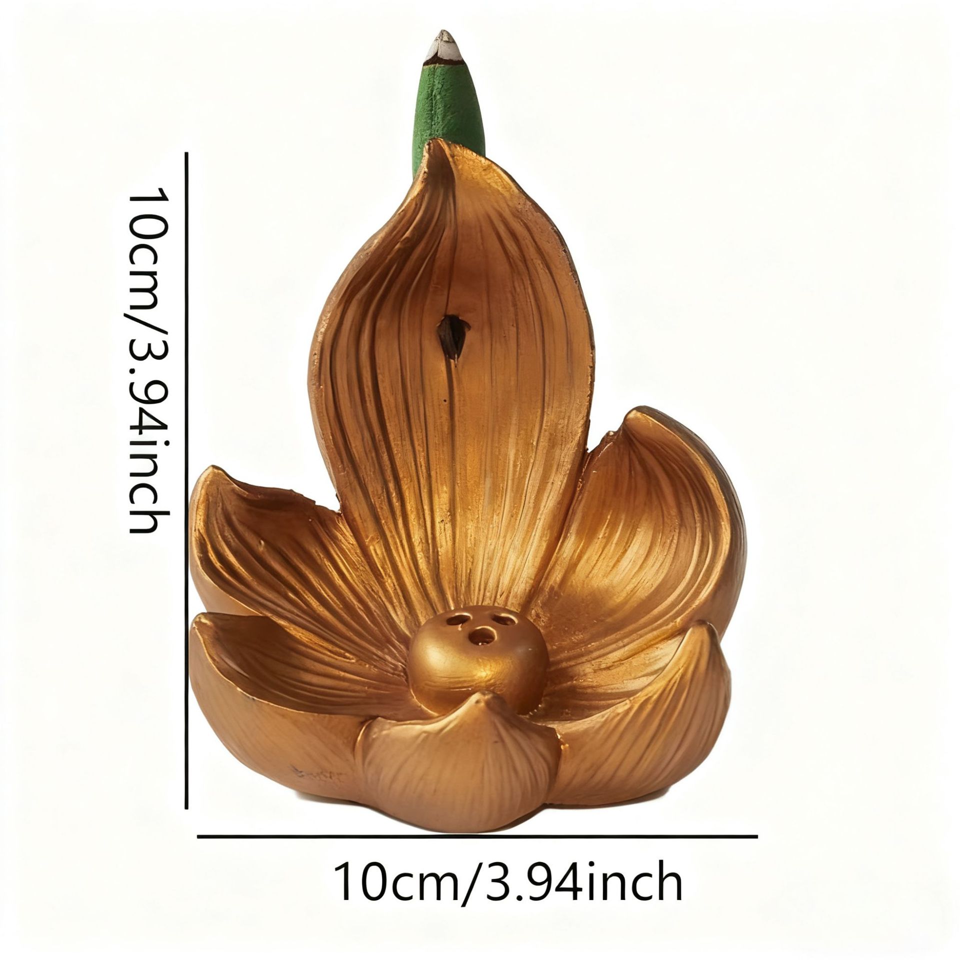 Resin Lotus Incense Burner Hol - đánh giá và giá Incense Cone Holder