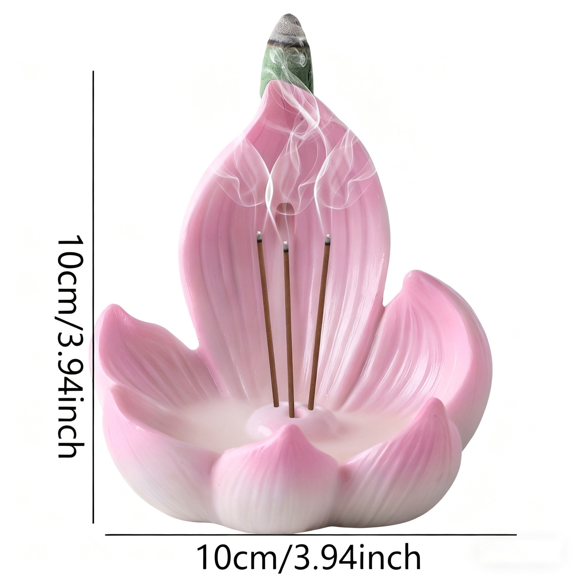 Resin Lotus Incense Burner Hol - đánh giá và giá Incense Cone Holder