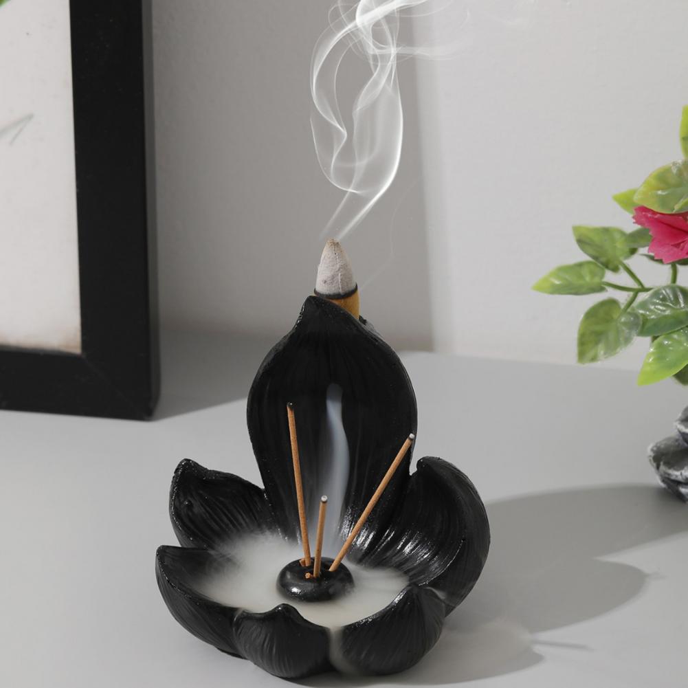 Lotus Incense Holder Resin Lot - đánh giá và giá Incense Cone Holder
