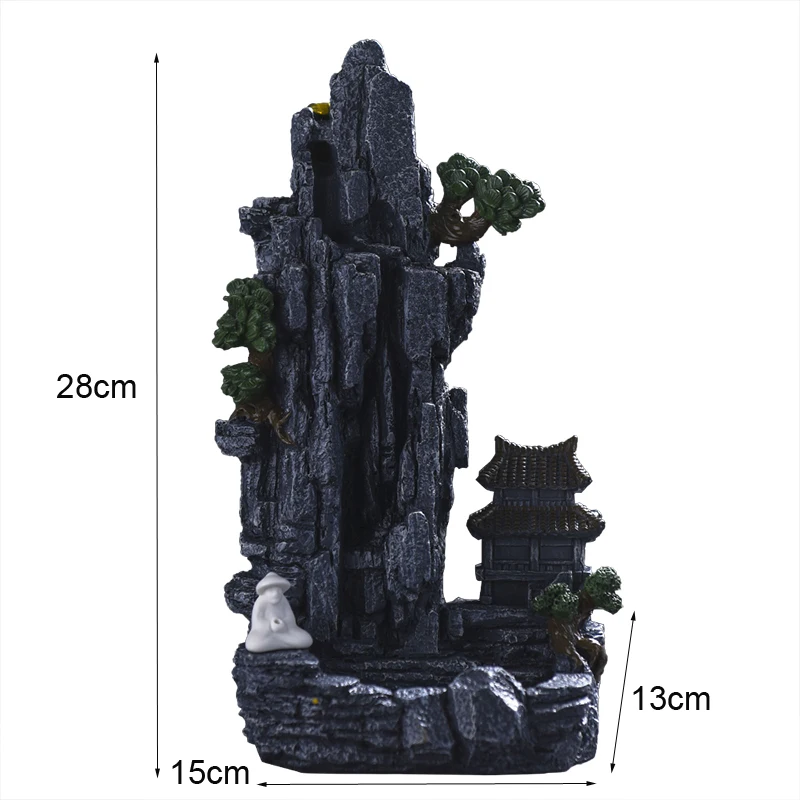 1pc Waterfall Backflow Incense - đánh giá và giá Incense Cone Holder