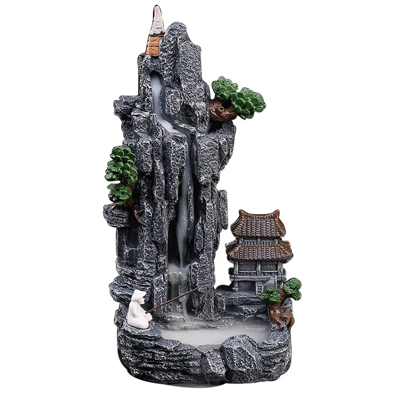 1pc Waterfall Backflow Incense - đánh giá và giá Incense Cone Holder