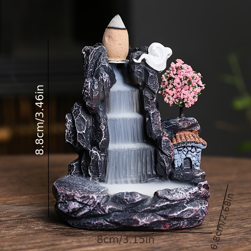 Backflow Incense Holder Waterf - đánh giá và giá Incense Cone Holder