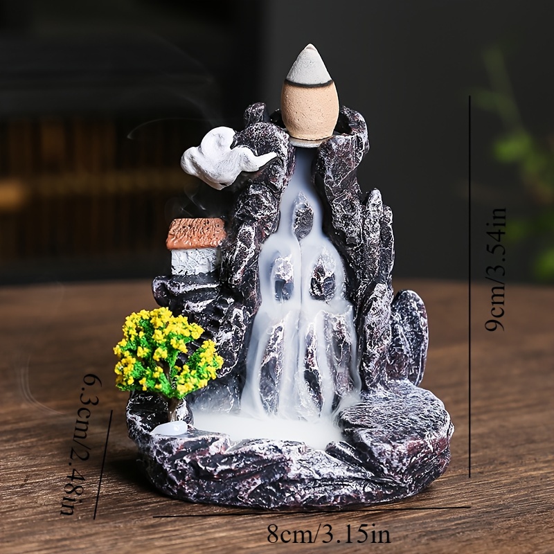 Backflow Incense Holder Waterf - đánh giá và giá Incense Cone Holder